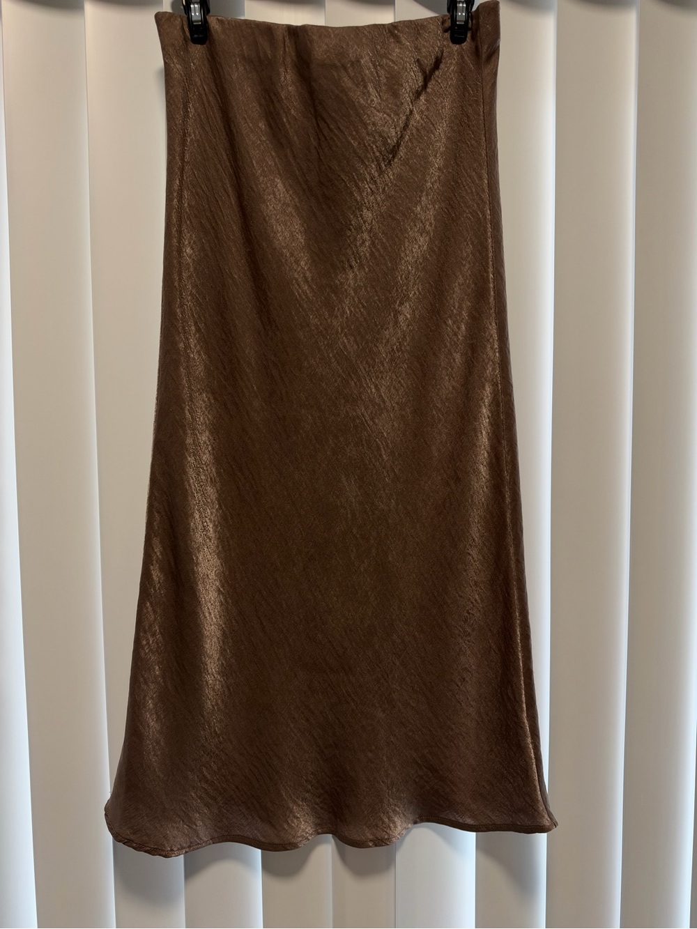 Satin A-Line Women's Skirt